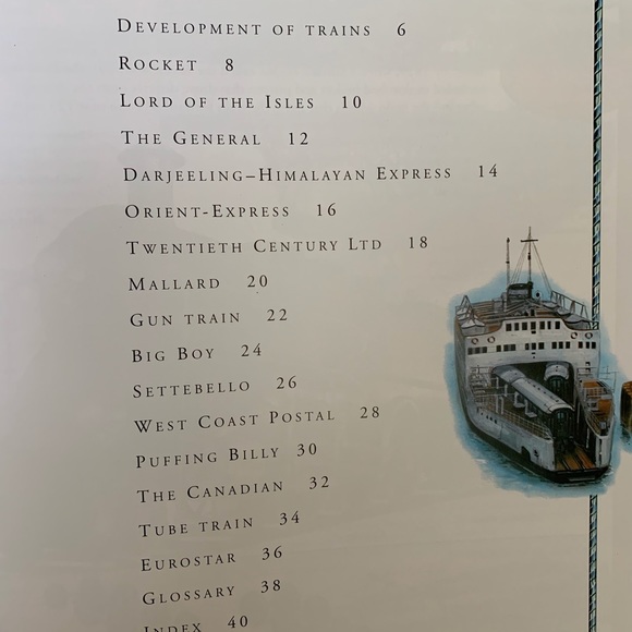 Trains A Stunning Visual History of Railroads large format hardcover - Picture 7 of 7